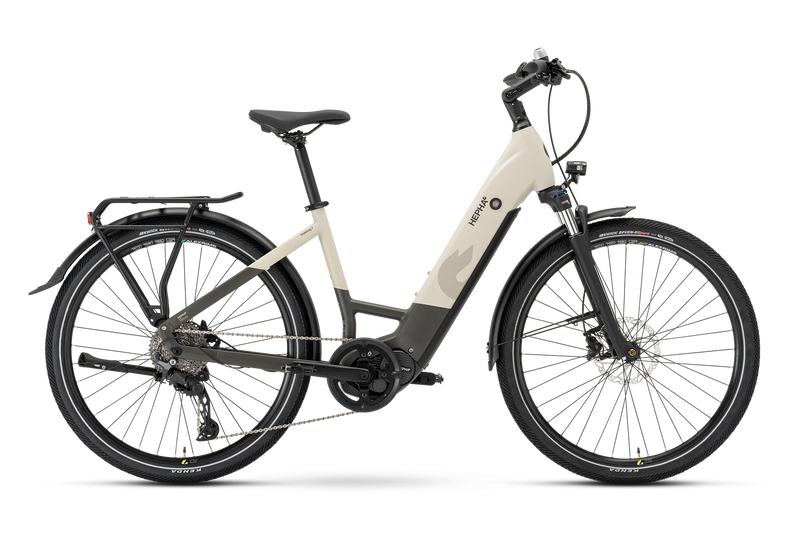 Hepha Trekking 7 Performance Step Through - Warm Grey