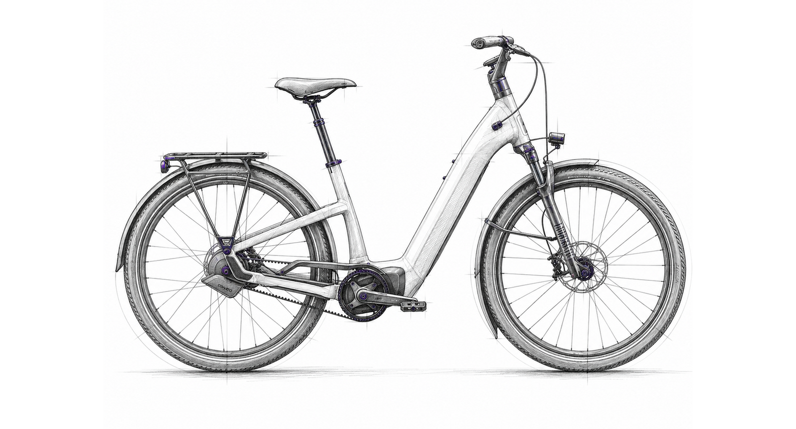 Tretmaschine Skizze E-Citybike – Specialized Turbo Como 5.0 IGH