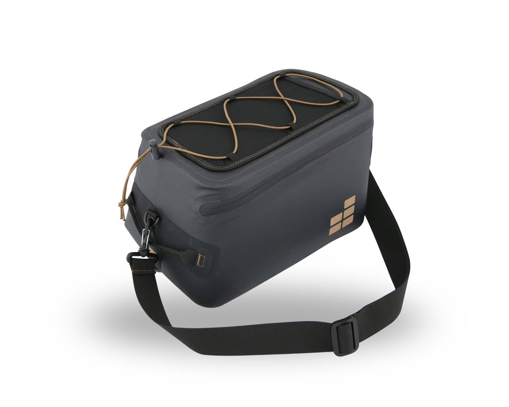 CONTEC Gepäckträgertasche "Trunk Waterproof RT" - Schwarz/Gold