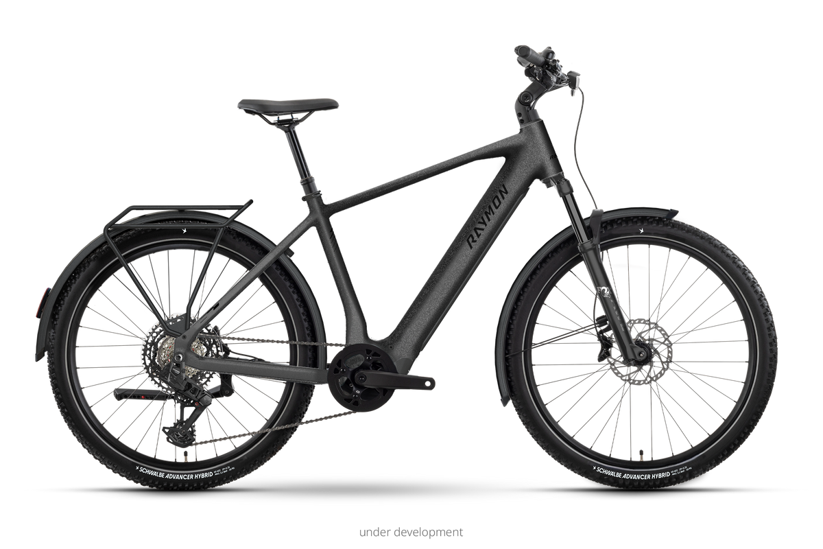 Raymon – Varno Elite Diamant – moonblack stealth – 2027 · Herstellerabbildung © R Raymon Bicycles GmbH