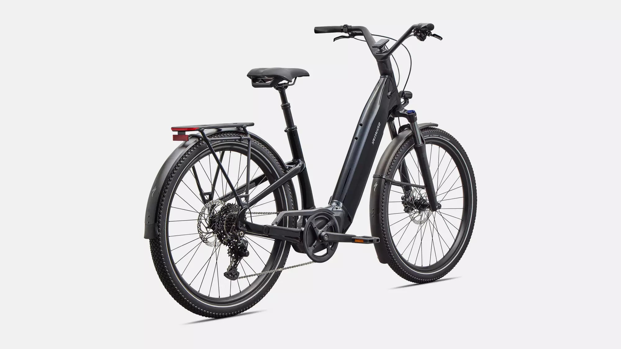 Specialized Turbo Como 4.0 2027 in Gloss Metallic Dark Navy – Heckansicht