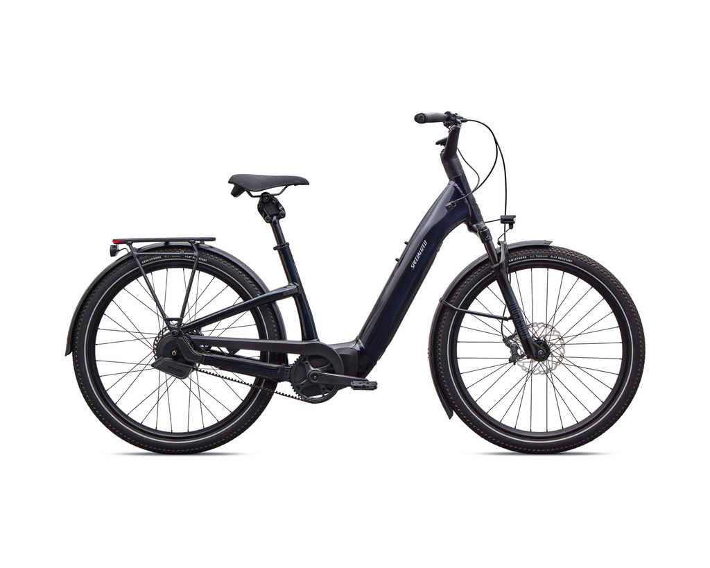 Specialized Turbo Como 5.0 IGH 2027 - Gloss Metallic Dark Navy / Satin Silver Reflective – Seitenansicht