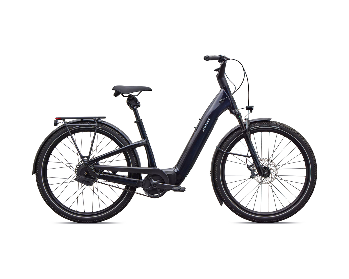 Specialized Turbo Como 5.0 IGH 2027 - Gloss Metallic Dark Navy / Satin Silver Reflective – Seitenansicht