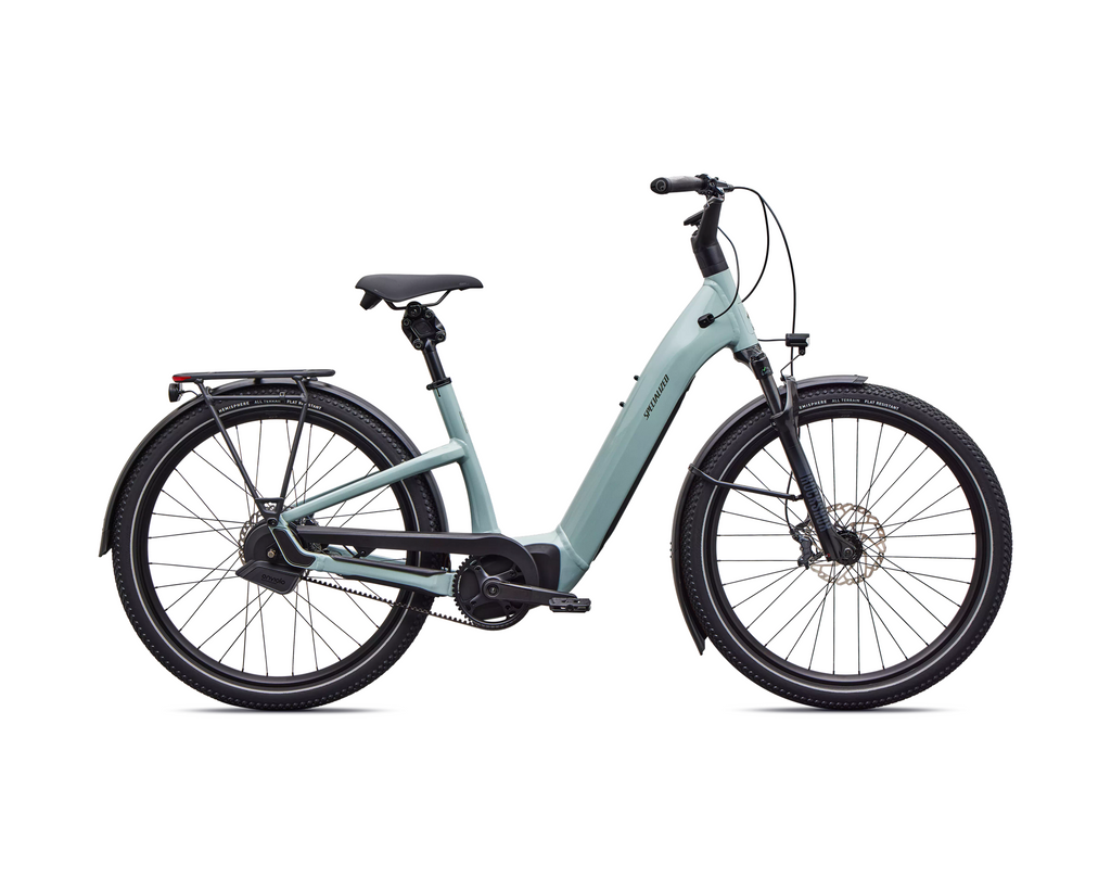 Specialized Turbo Como 5.0 IGH 2027 - Gloss Agave Grey / Oak Green Metallic – Seitenansicht