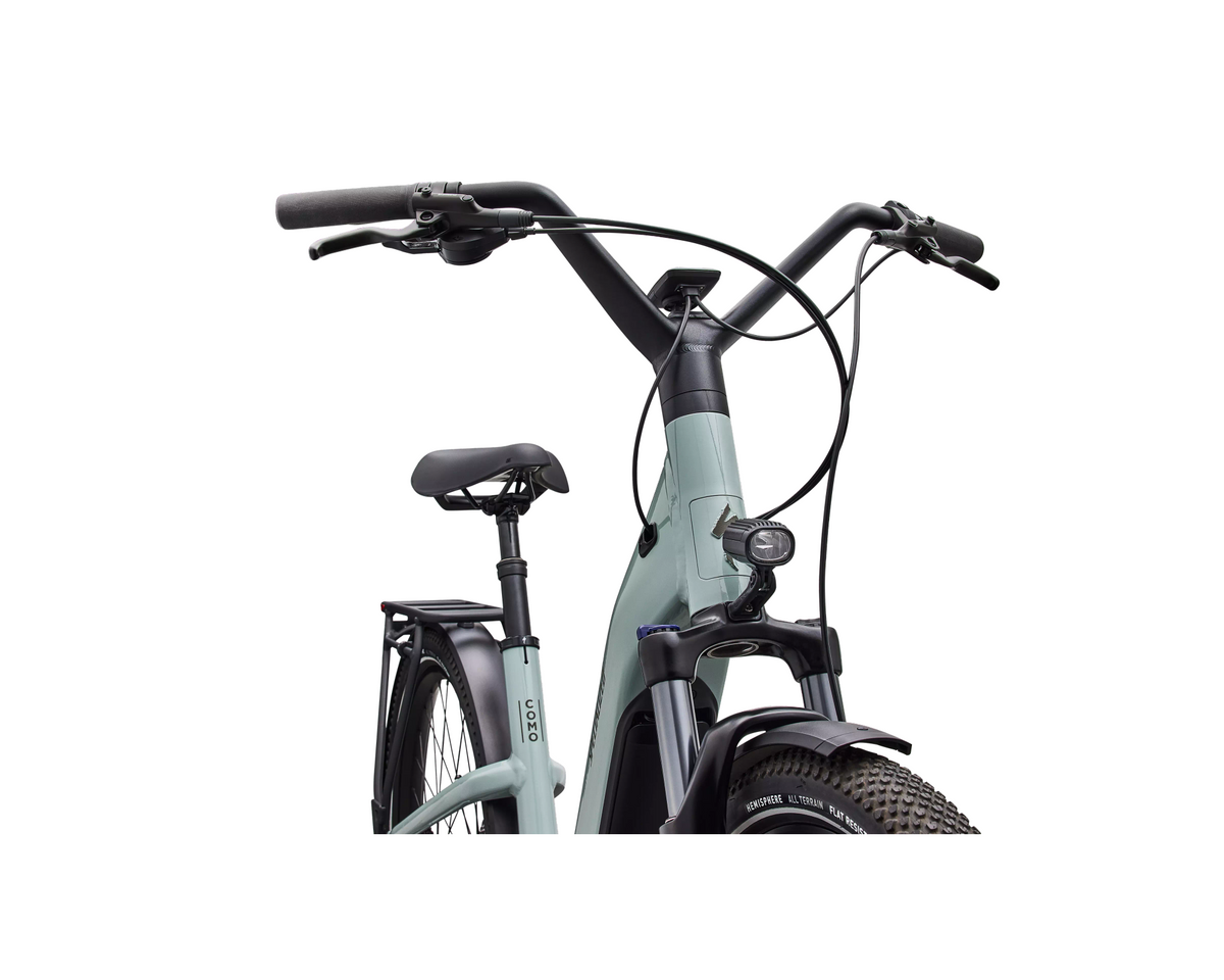 Specialized Turbo Como 4.0 2027 - Gloss Agave Grey / Oak Green Metallic – Herstelleransicht 5