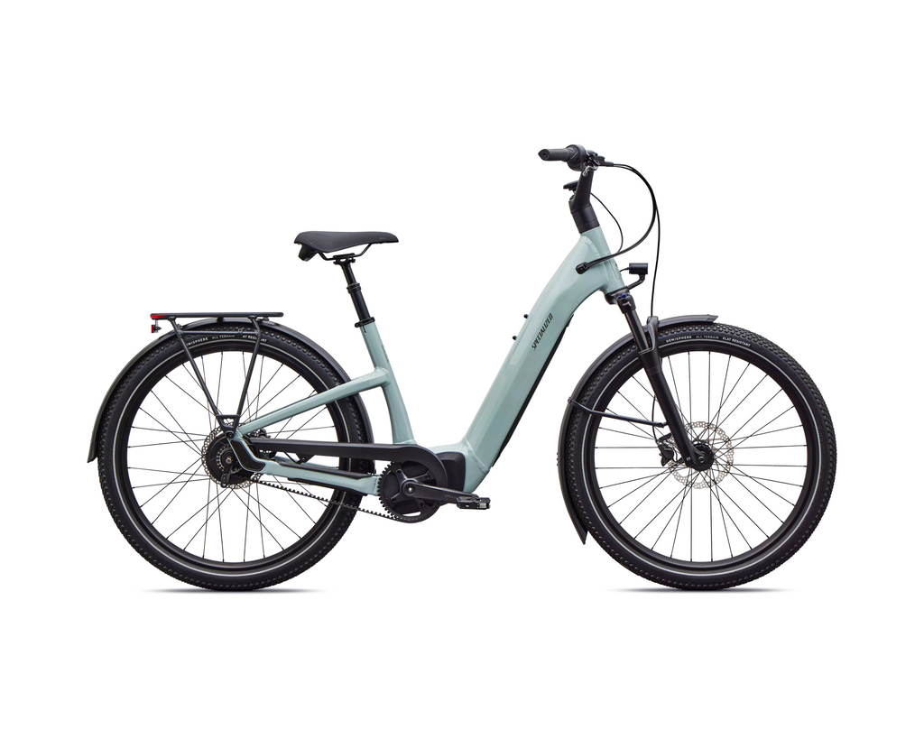 Specialized Turbo Como 4.0 IGH 2027 - Gloss Agave Grey / Oak Green Metallic – Seitenansicht