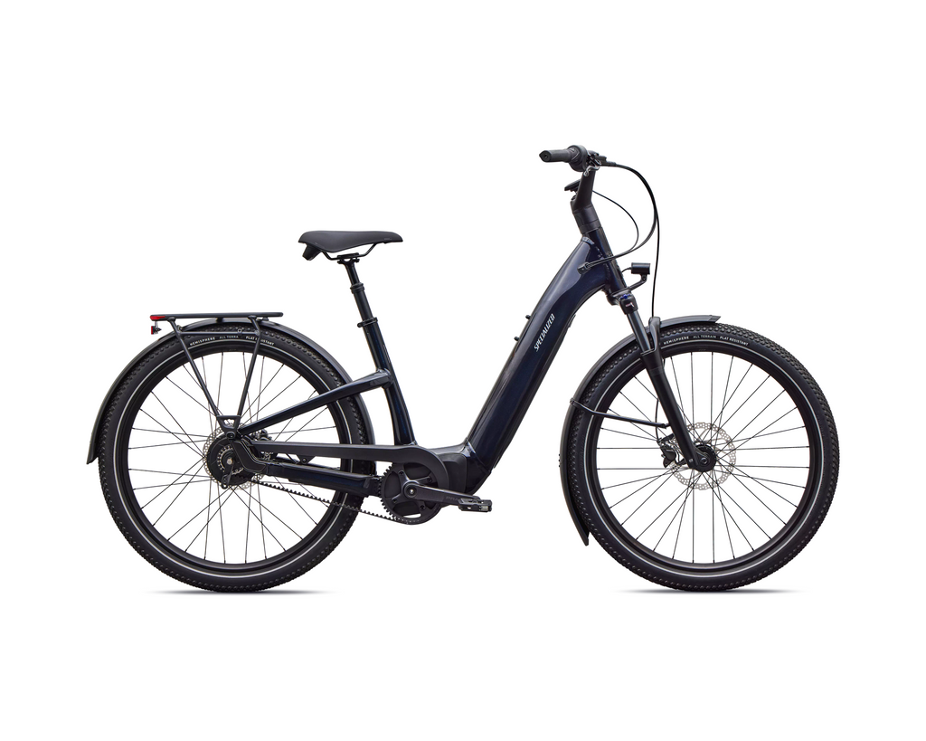 Specialized Turbo Como 4.0 IGH 2027 - Gloss Metallic Dark Navy / Satin Silver Reflective – Seitenansicht