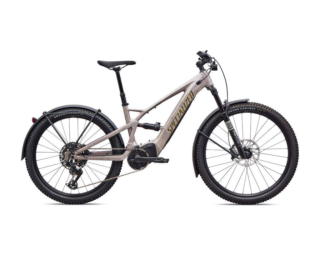 Specialized Turbo Tero X 6.0 2026 - Gloss Sandstone Metallic / Desert Metallic / Laruel Green Metallic – Seitenansicht