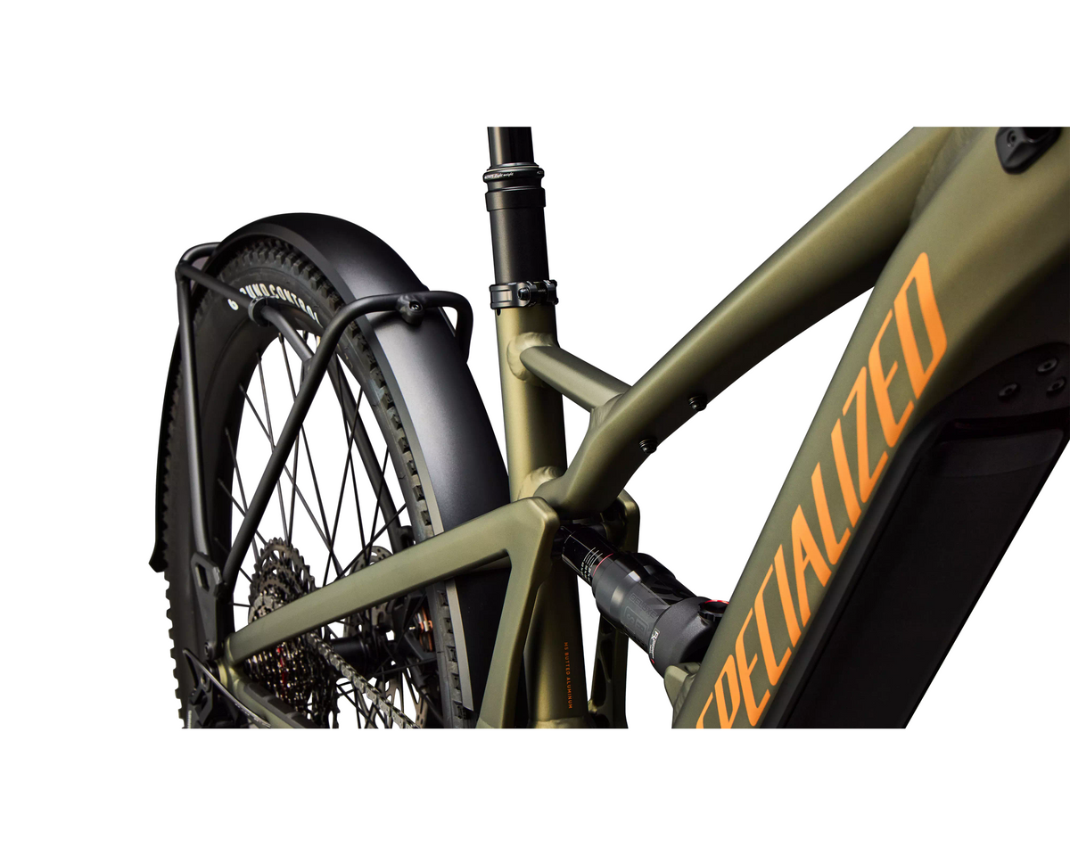 Specialized Turbo Tero X 5.0 2026 - Satin Laurel Green Metallic / Orange Zest – Herstelleransicht 6