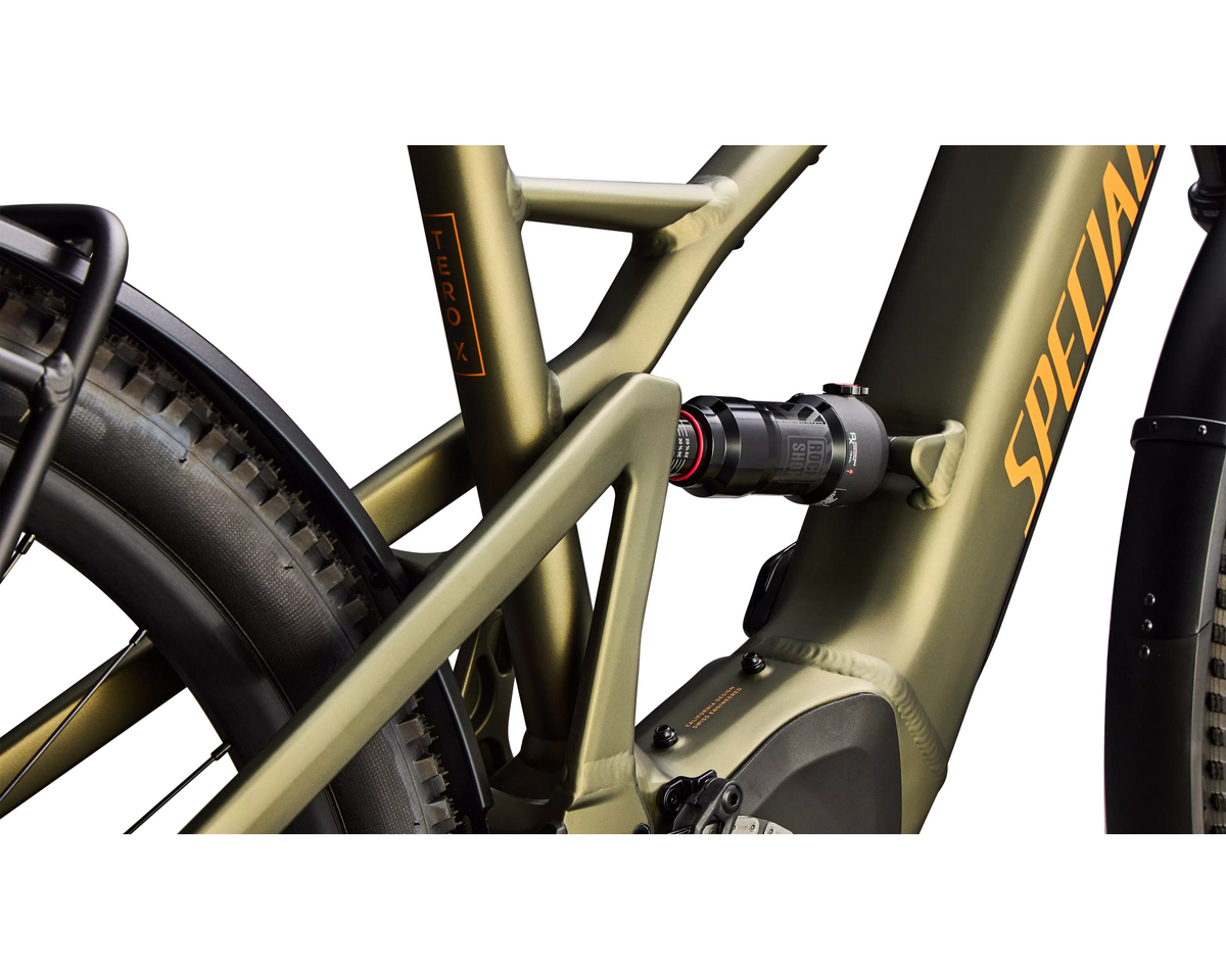Specialized Turbo Tero X 5.0 2026 - Satin Laurel Green Metallic / Orange Zest – Herstelleransicht 8