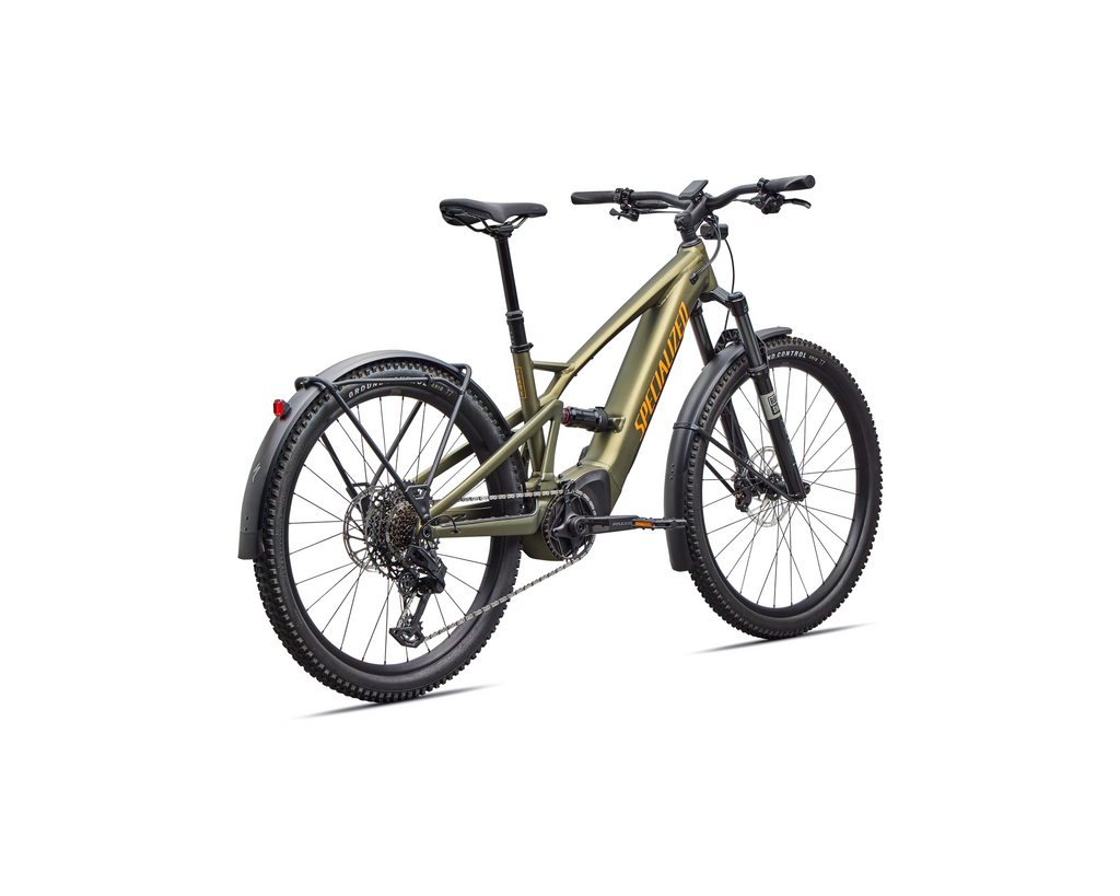 Specialized Turbo Tero X 5.0 2026 - Satin Laurel Green Metallic / Orange Zest – Herstelleransicht 3