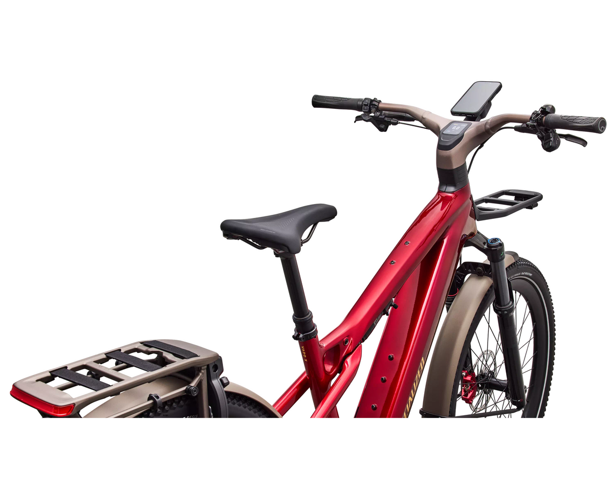 Specialized Turbo Vado 3 X 6.0 2027 - Gloss Ruby Metallic / Gloss Gold Foil – Herstelleransicht 4