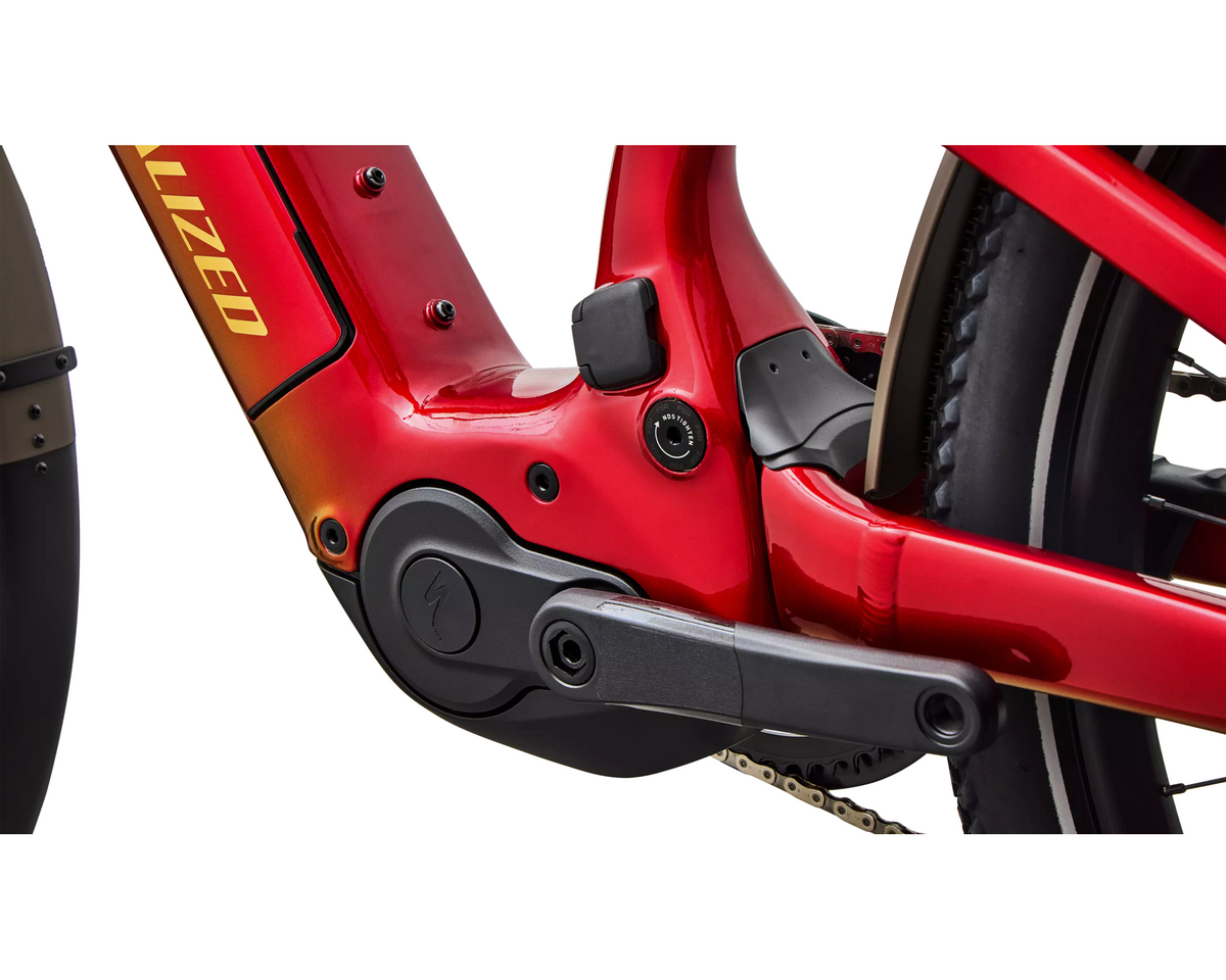 Specialized Turbo Vado 3 X 6.0 2027 - Gloss Ruby Metallic / Gloss Gold Foil – Herstelleransicht 7