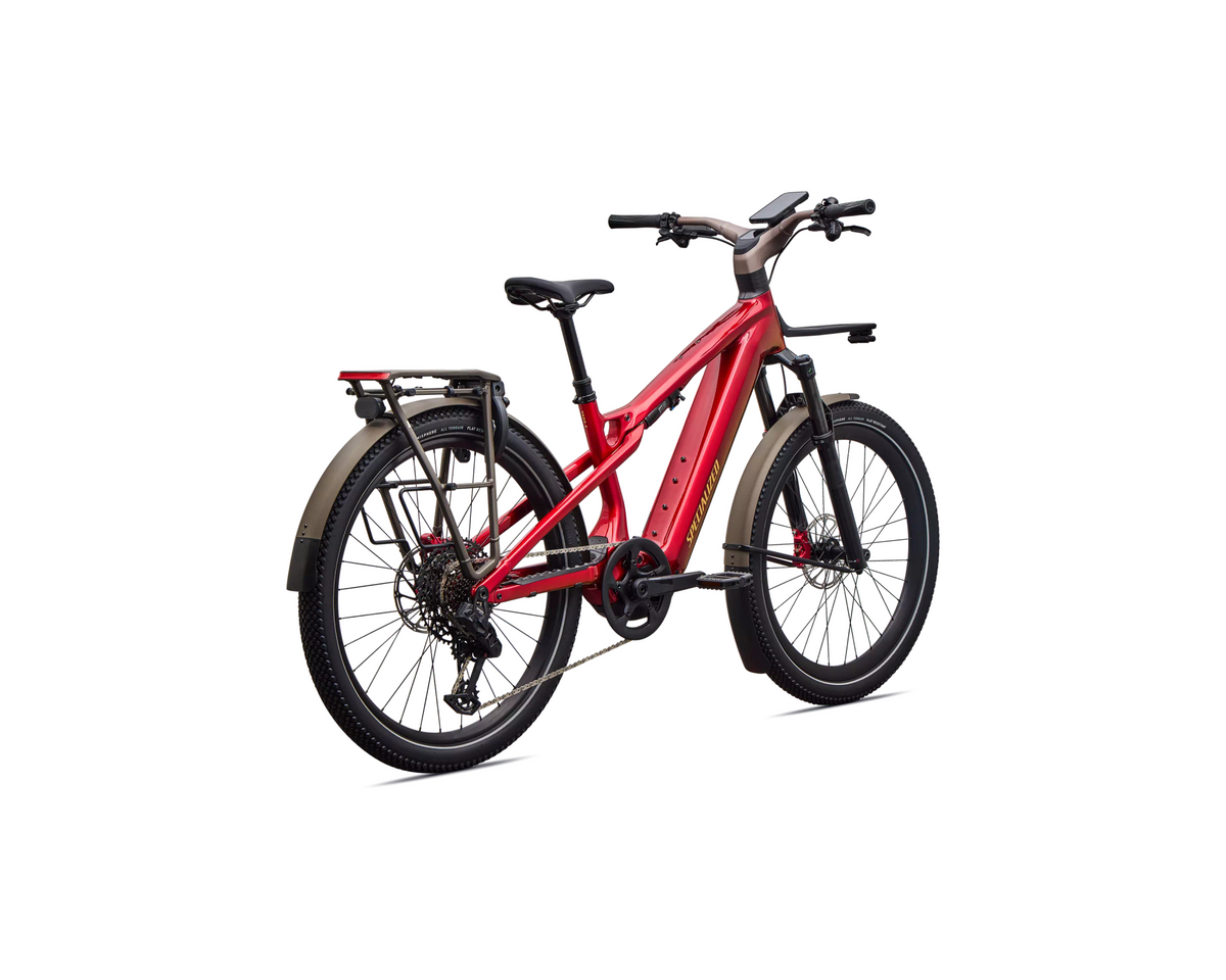 Specialized Turbo Vado 3 X 6.0 2027 - Gloss Ruby Metallic / Gloss Gold Foil – Herstelleransicht 3