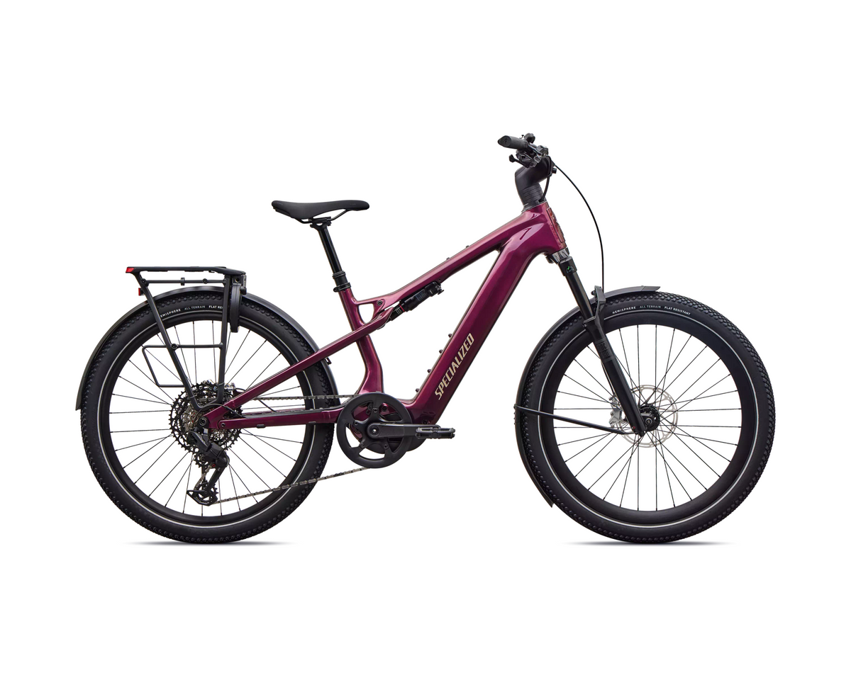 Specialized Turbo Vado 3 X 5.0 2027 - Gloss Boreaux Metallic / Sandstone Metallic – Seitenansicht