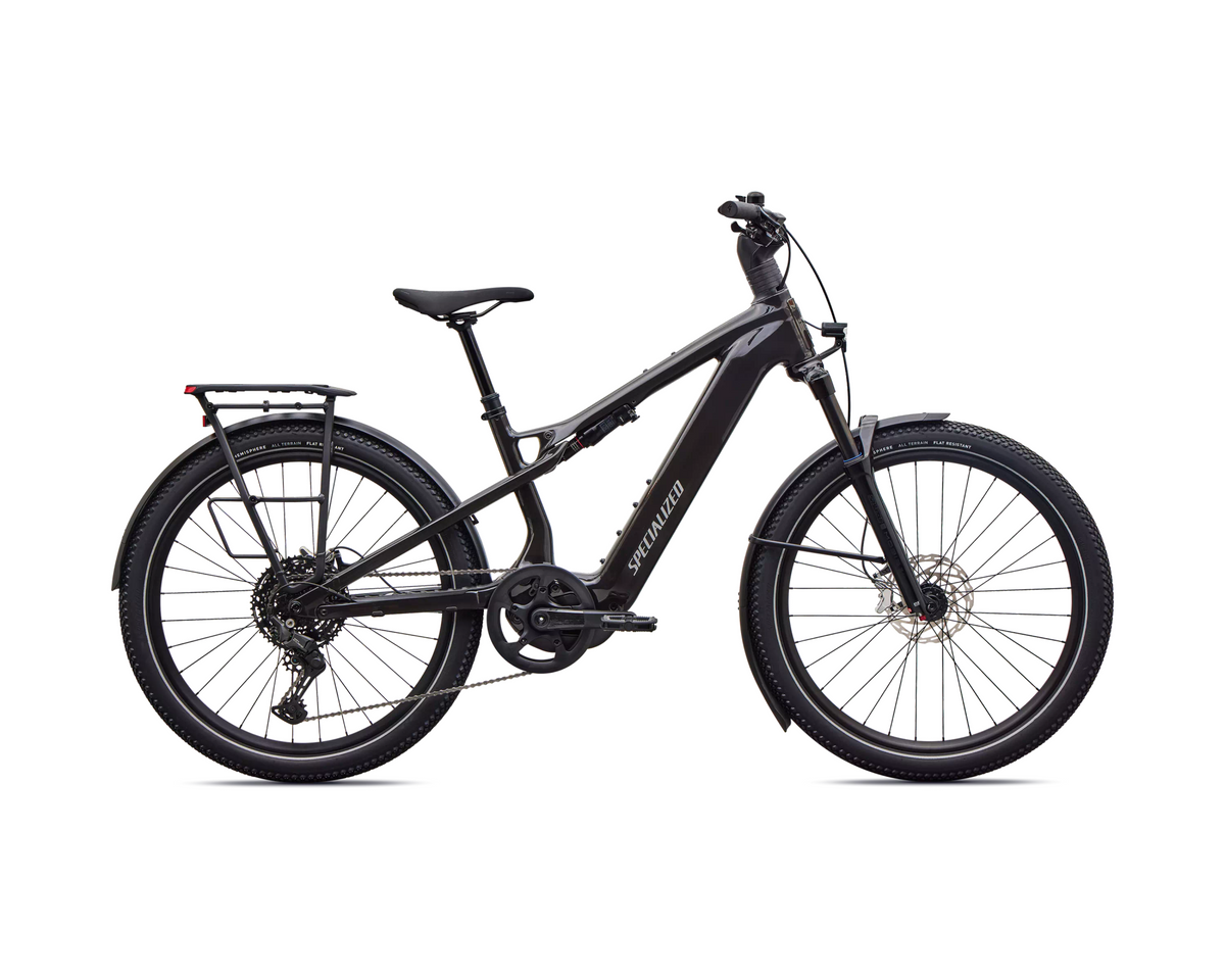 Specialized Turbo Vado 3 X 4.0 2027 - Gloss Obsidian / Satin Silver Dust Frost – Seitenansicht