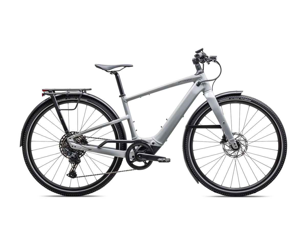 Specialized Turbo Vado SL 2 5.0 EQ 2026 - Gloss Dove Gray / Cool Grey Frost – Seitenansicht