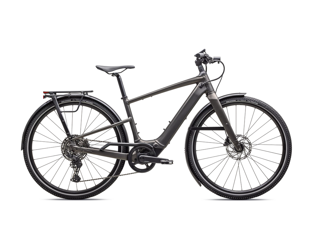Specialized Turbo Vado SL 2 4.0 EQ 2026 - Satin Gunmetal / Smoke Frost – Seitenansicht