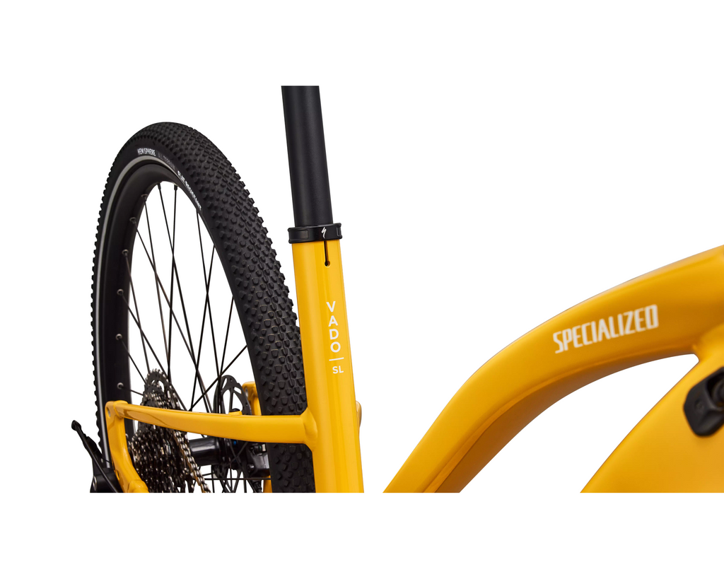 Specialized Turbo Vado SL 2 4.0 Step-Through 2027 - Gloss Brassy Yellow / Metallic White Silver Frost Reflective – Herstelleransicht 6