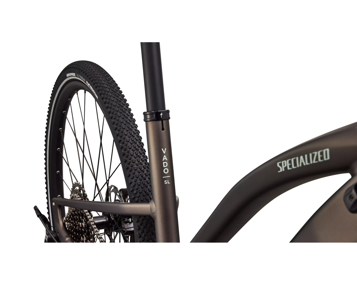 Specialized Turbo Vado SL 2 4.0 Step-Through 2027 - Satin Gun Metal / Agave Grey Frost Reflective – Herstelleransicht 6