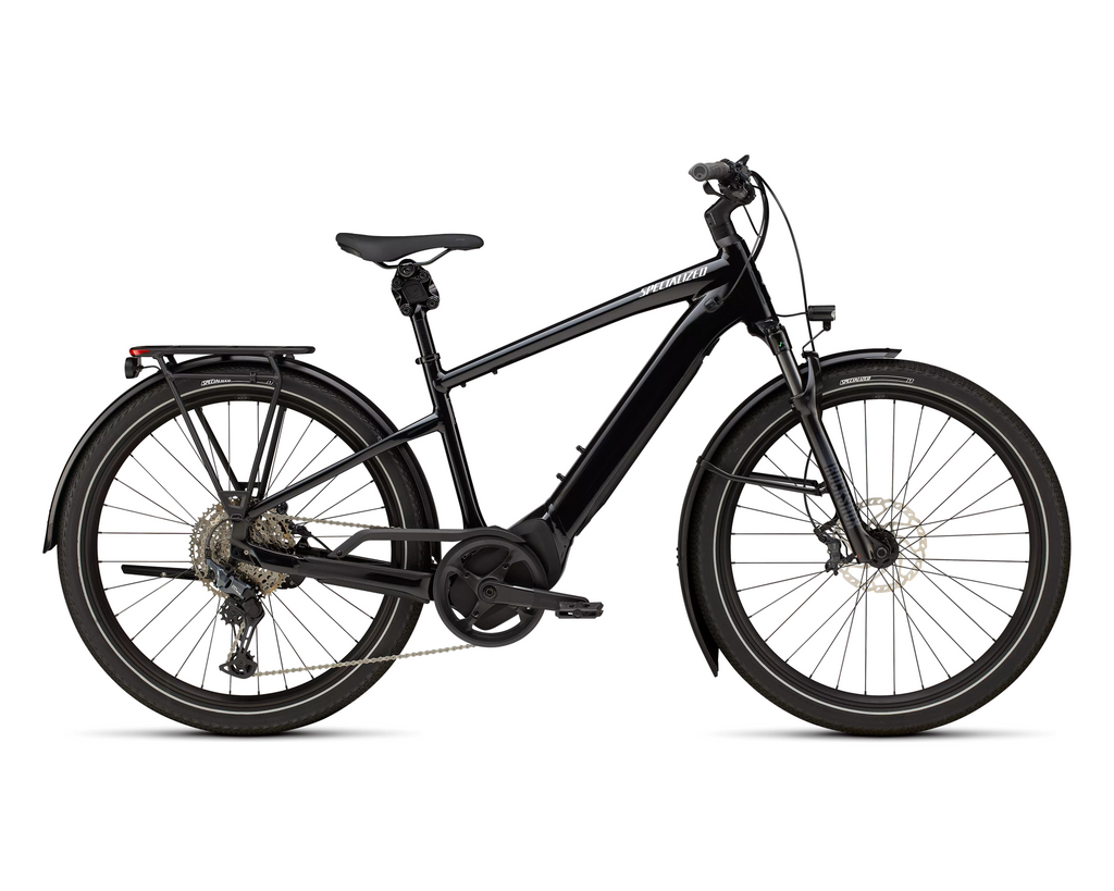 Specialized Turbo Vado 5.0 2026 - Gloss Castblack / Satin Silver Reflective – Seitenansicht