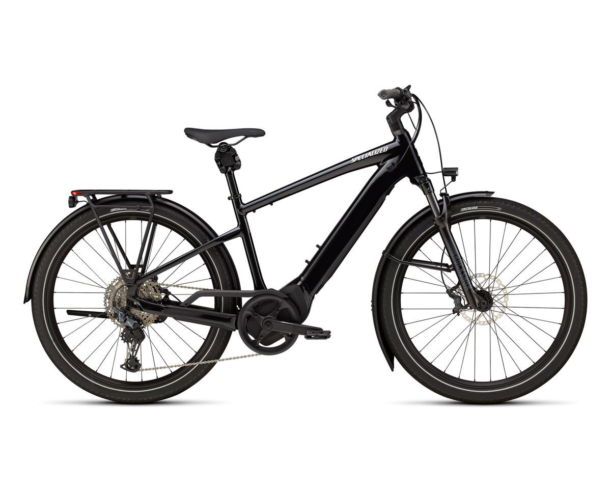 Specialized Turbo Vado 5.0 2026 - Gloss Castblack / Satin Silver Reflective – Seitenansicht