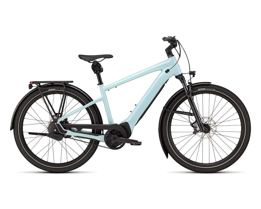 Specialized Turbo Vado 2 5.0 IGH 2026 - Gloss Seafoam / 25% Lapis Pearl / Glacial Metallic – Seitenansicht