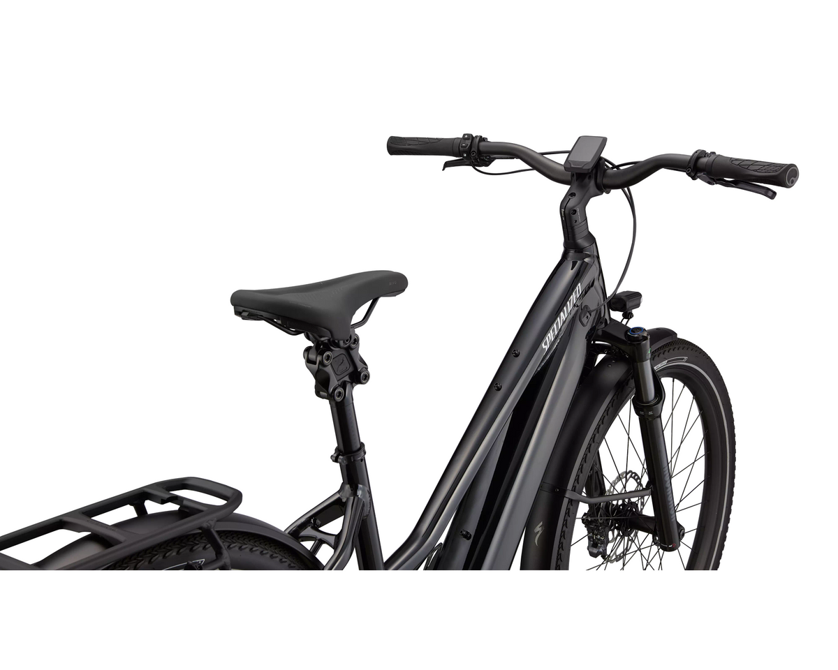 Specialized Turbo Vado 2 5.0 IGH Step-Through 2026 - Gloss Castblack / Satin Silver Reflective – Herstelleransicht 4