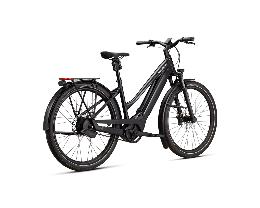 Specialized Turbo Vado 2 5.0 IGH Step-Through 2026 - Gloss Castblack / Satin Silver Reflective – Herstelleransicht 3