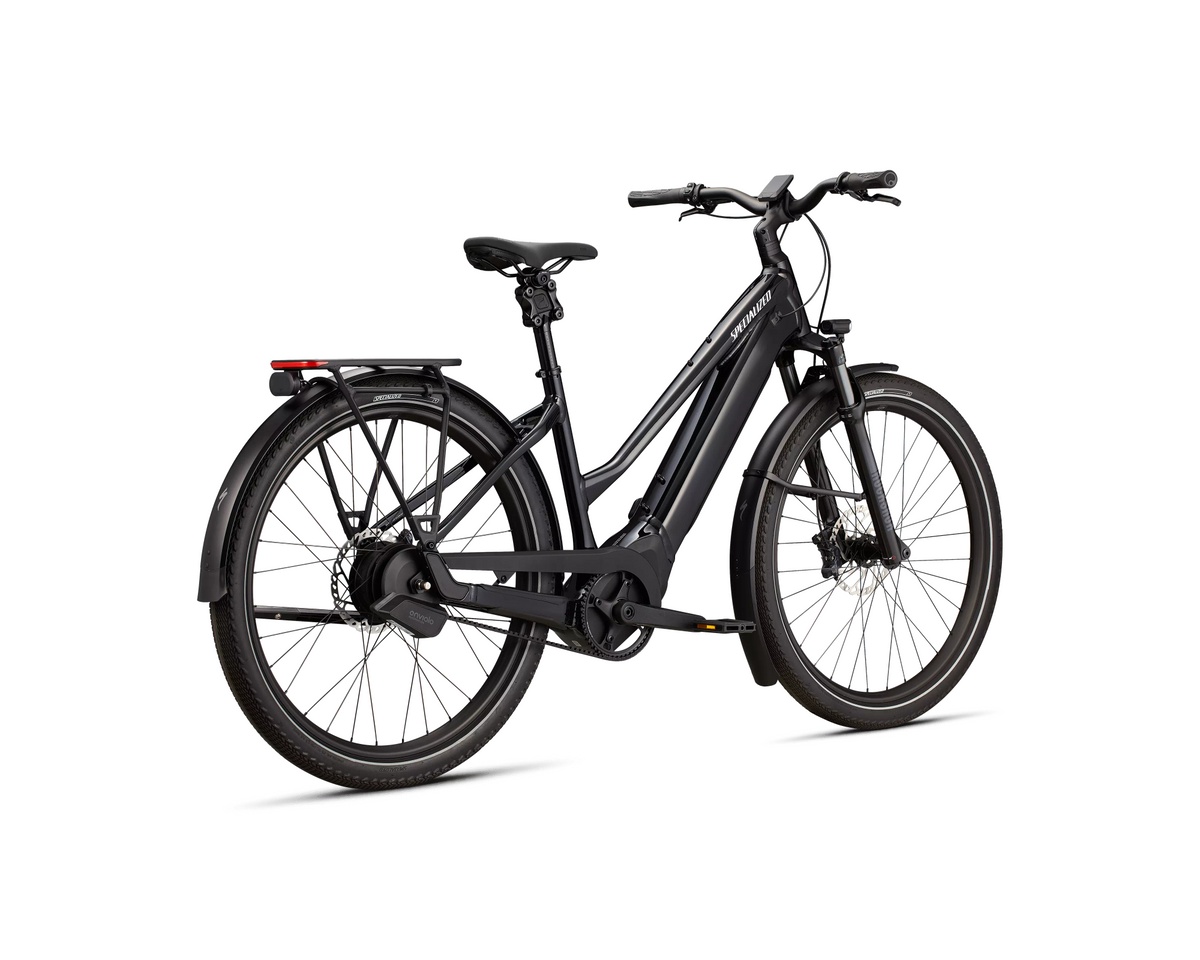 Specialized Turbo Vado 2 5.0 IGH Step-Through 2026 - Gloss Castblack / Satin Silver Reflective – Herstelleransicht 3