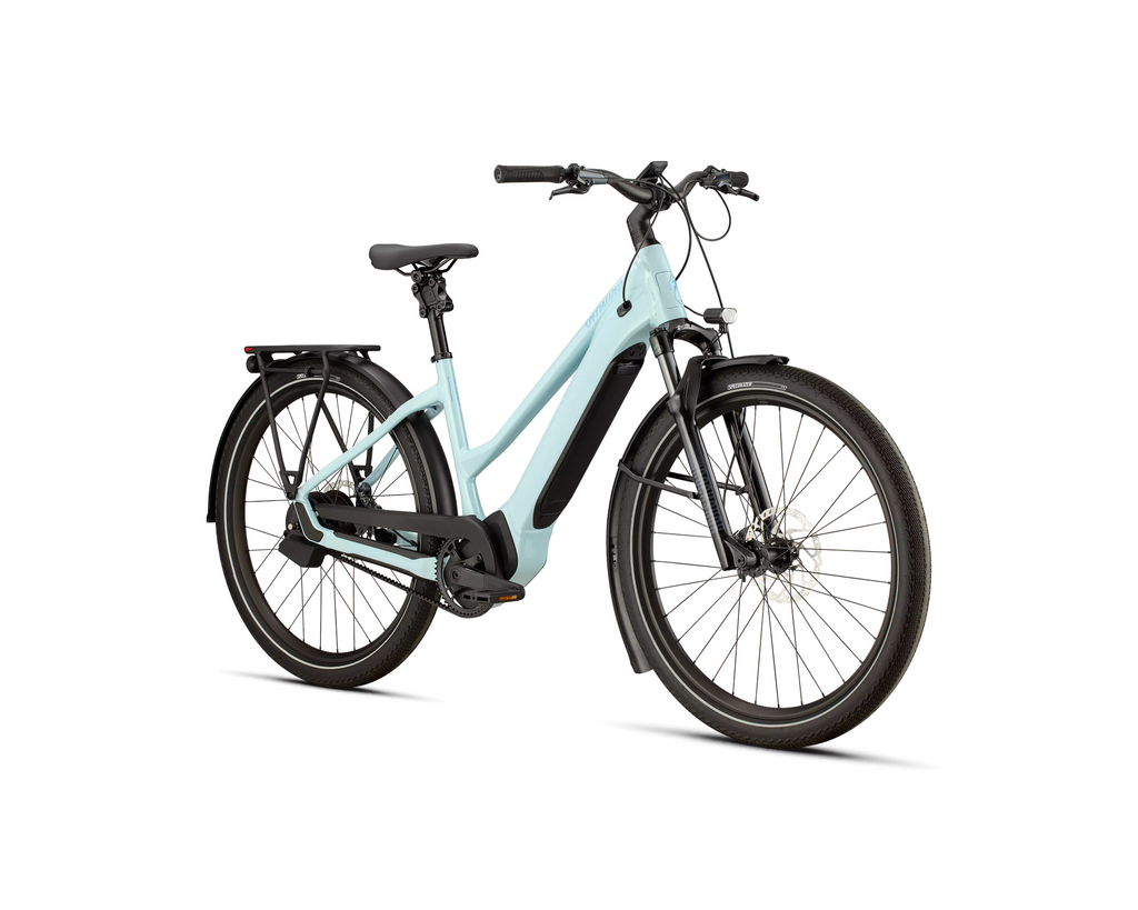 Specialized Turbo Vado 2 5.0 IGH Step-Through 2026 - Gloss Seafoam / 25% Lapis Pearl / Glacial Metallic – Herstelleransicht 2