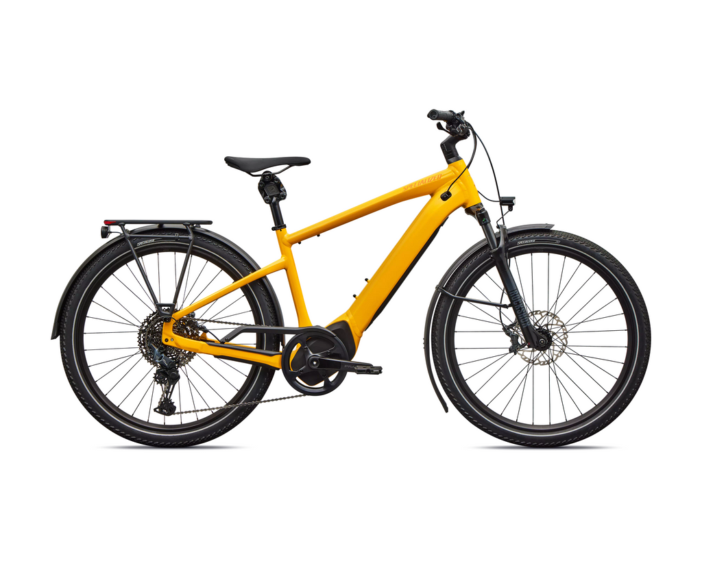 Specialized Turbo Vado 5.0 2026 - Gloss California Sunshine / Orange Zest – Seitenansicht