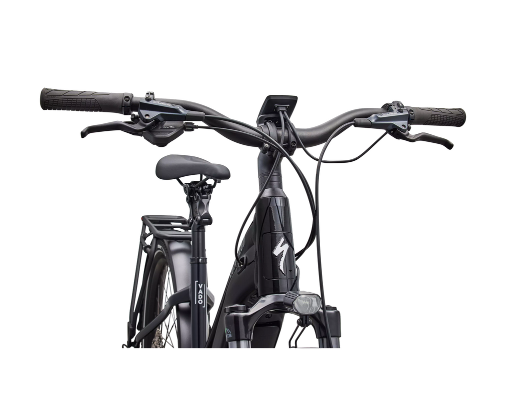 Specialized Turbo Vado 5.0 Step-Through 2026 - Gloss Castblack / Satin Silver Reflective – Herstelleransicht 5