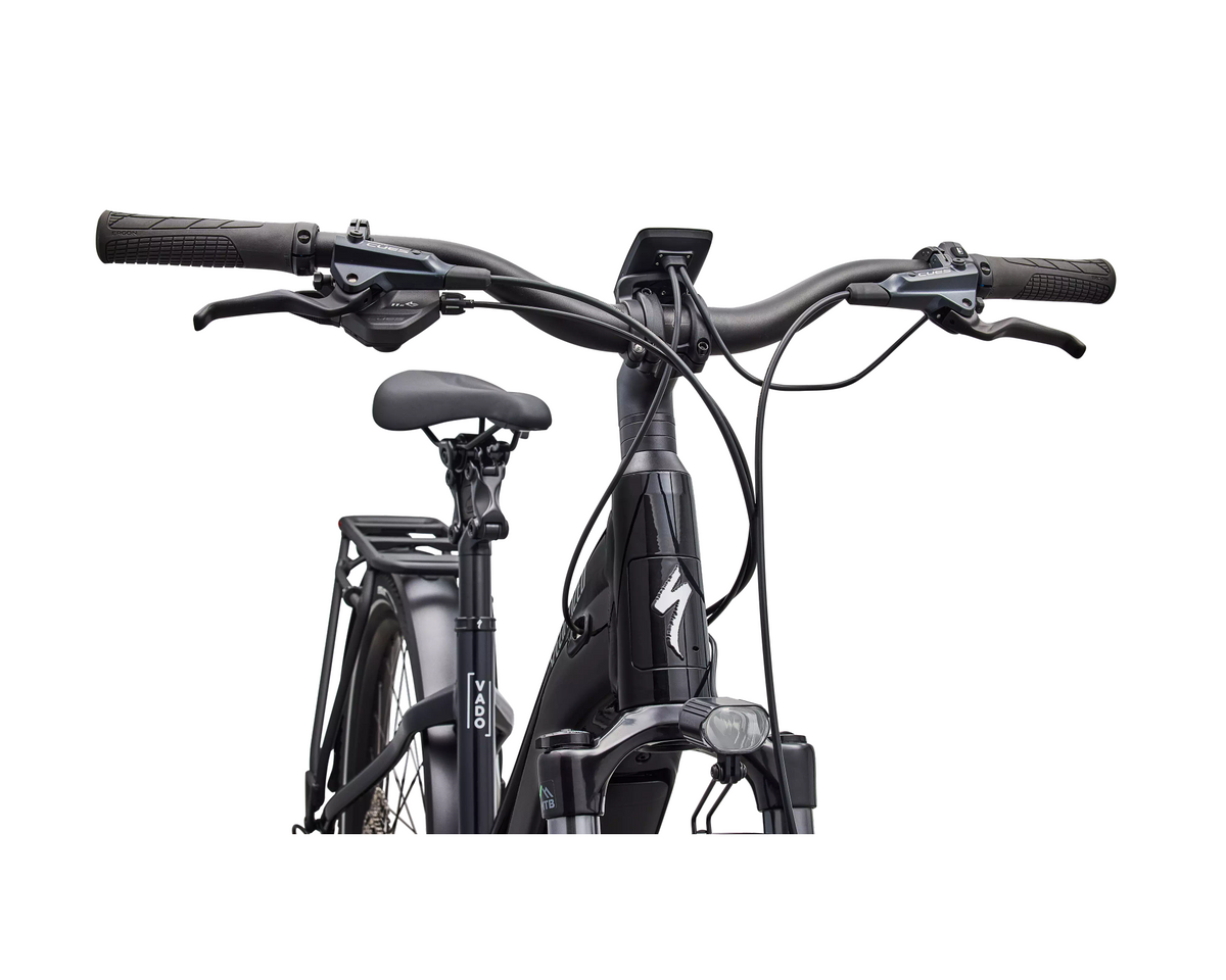 Specialized Turbo Vado 5.0 Step-Through 2026 - Gloss Castblack / Satin Silver Reflective – Herstelleransicht 5