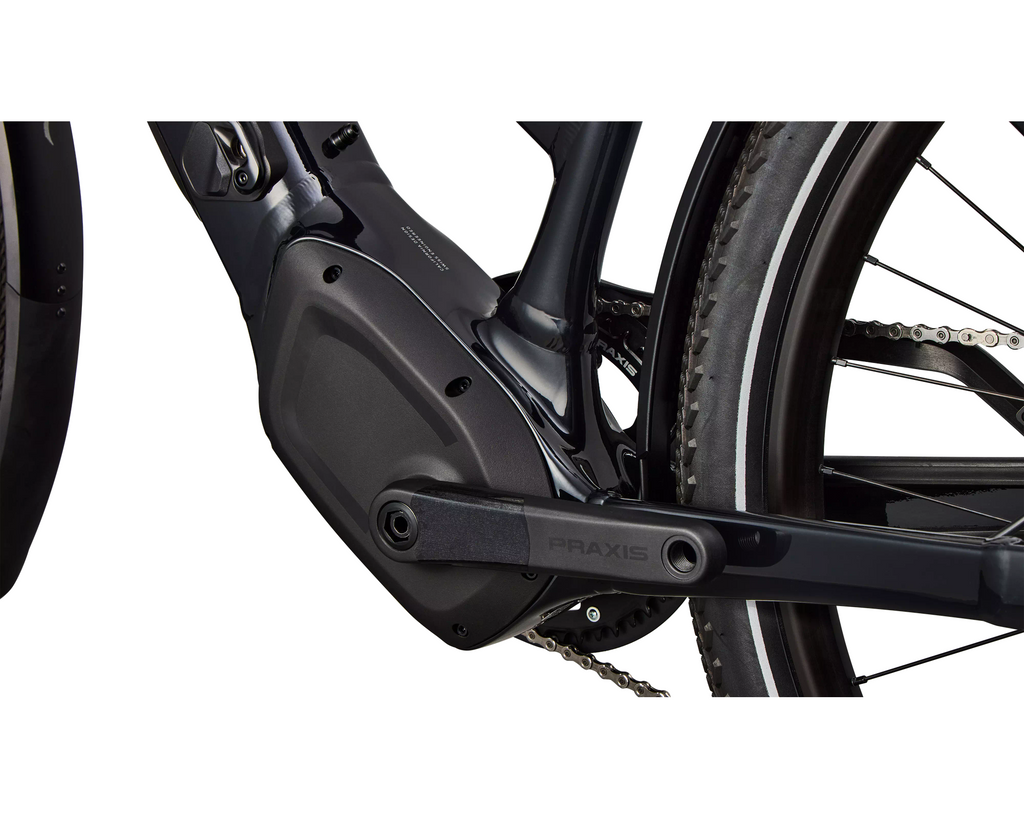 Specialized Turbo Vado 5.0 Step-Through 2026 - Gloss Castblack / Satin Silver Reflective – Herstelleransicht 7