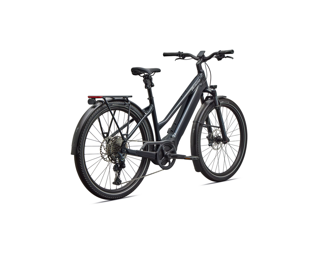 Specialized Turbo Vado 5.0 Step-Through 2026 - Gloss Castblack / Satin Silver Reflective – Herstelleransicht 3