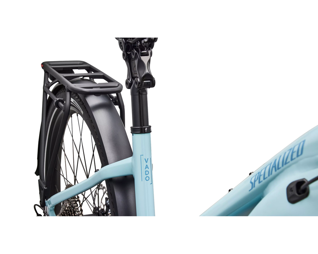 Specialized Turbo Vado 5.0 Step-Through 2026 - Gloss Seafoam / 25% Lapis Pearl / Glacial Metallic – Herstelleransicht 6
