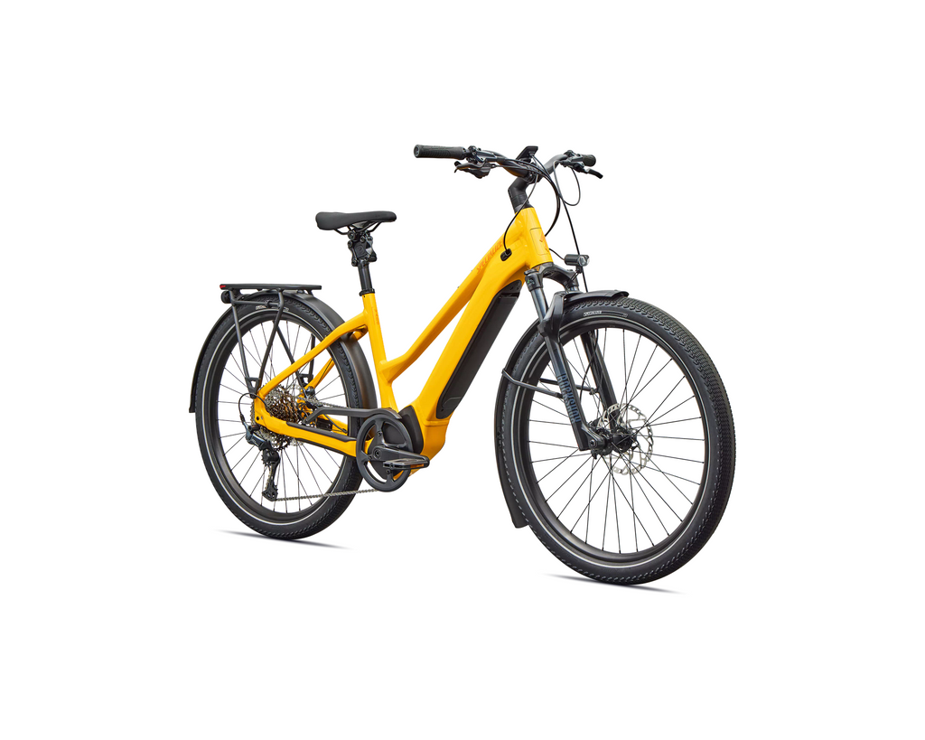 Specialized Turbo Vado 5.0 Step-Through 2026 - Gloss California Sunshine / Orange Zest – Herstelleransicht 2