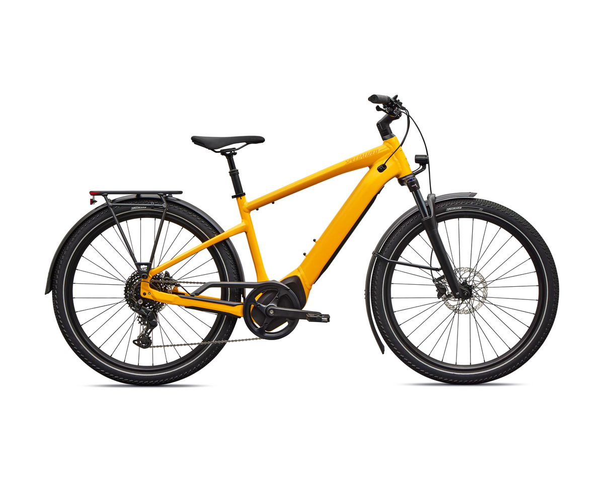 Specialized Turbo Vado 2 4.0 2026 - Gloss California Sunshine / Orange Zest – Seitenansicht