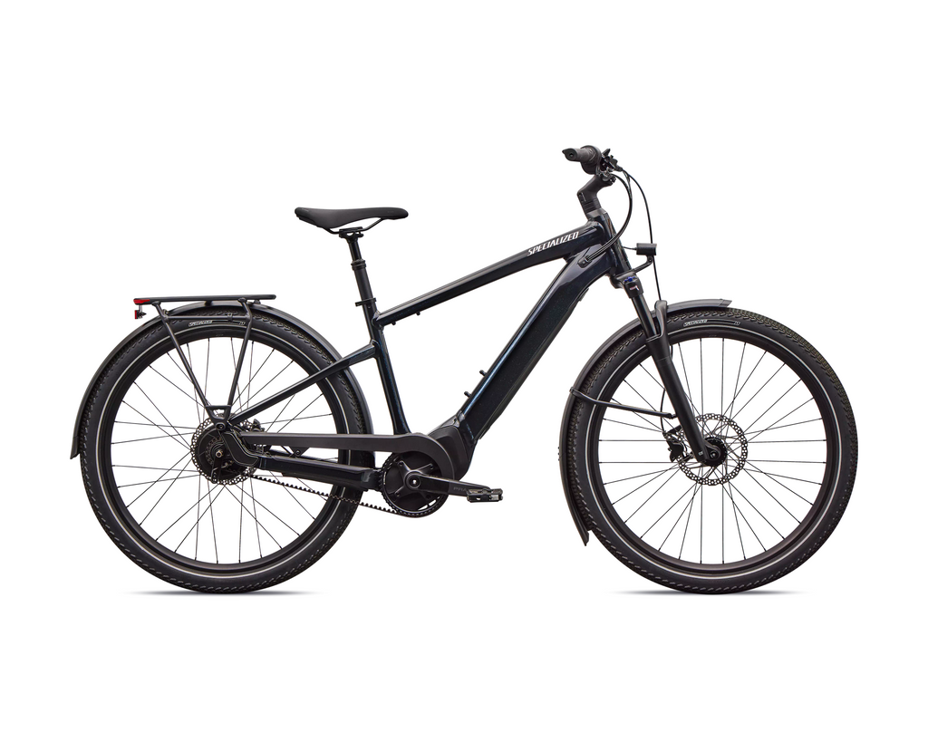 Specialized Turbo Vado 4.0 IGH 2026 - Gloss Castblack / Satin Silver Reflective – Seitenansicht