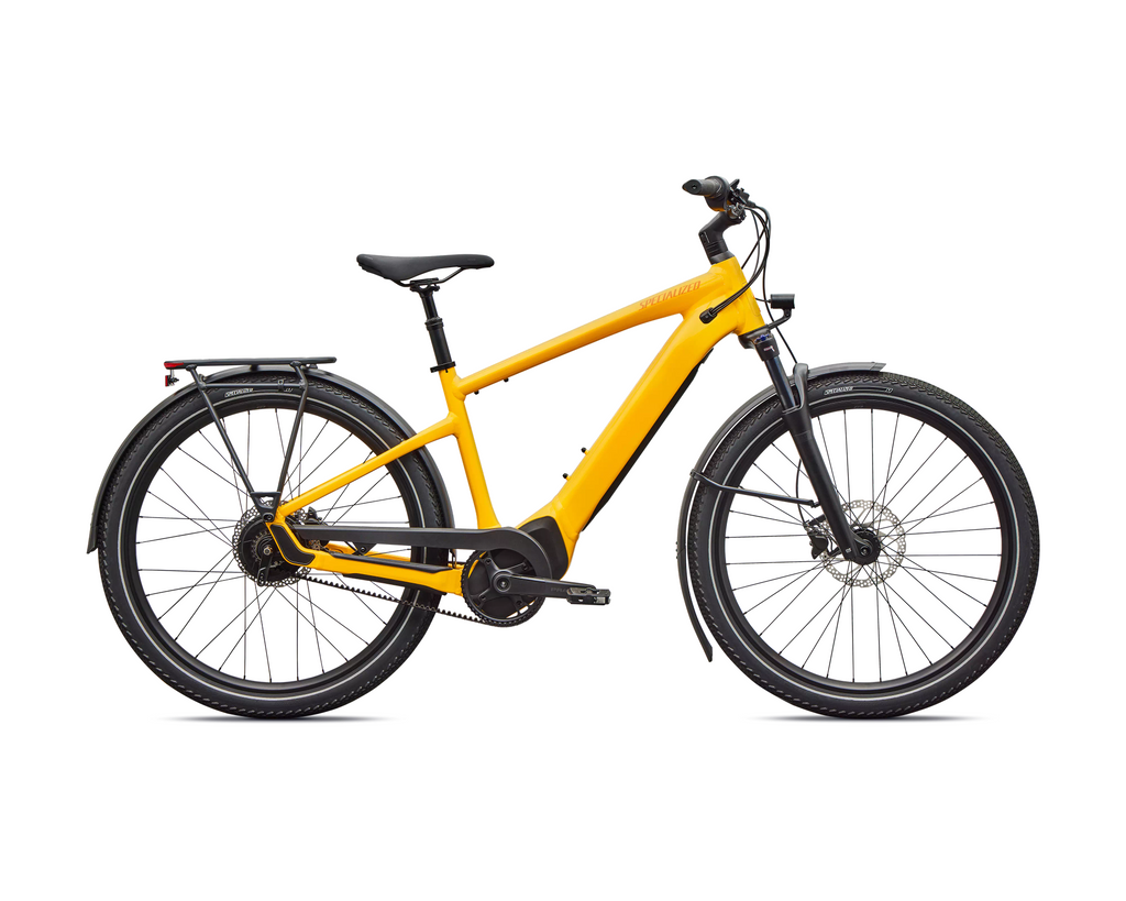 Specialized Turbo Vado 4.0 IGH 2026 - Gloss California Sunshine / Orange Zest – Seitenansicht