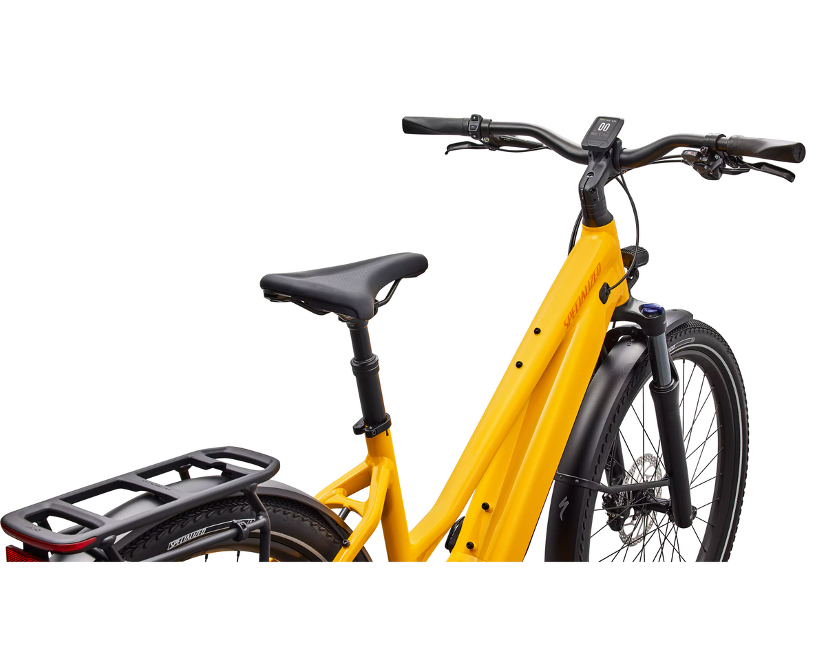 Specialized Turbo Vado 2 4.0 Step-Through 2026 - Gloss California Sunshine / Orange Zest – Herstelleransicht 4