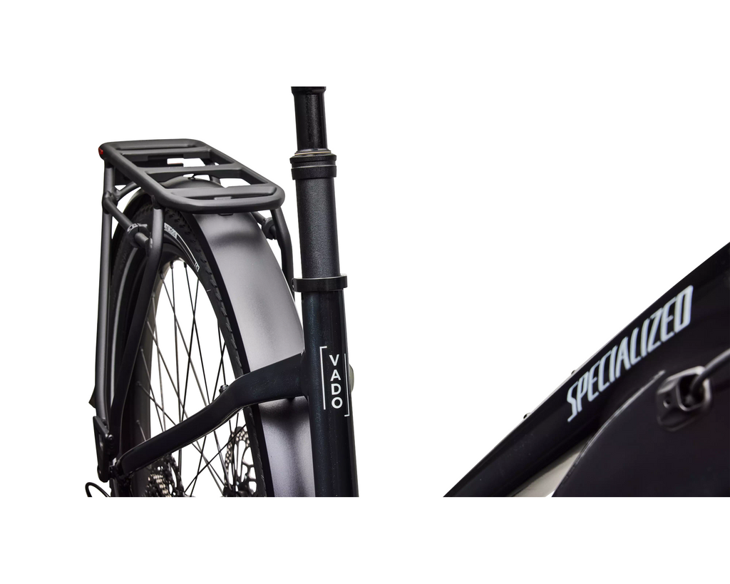 Specialized Turbo Vado 2 4.0 Step-Through 2026 - Gloss Castblack / Satin Silver Reflective – Herstelleransicht 6