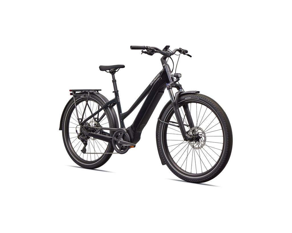 Specialized Turbo Vado 2 4.0 Step-Through 2026 - Gloss Castblack / Satin Silver Reflective – Herstelleransicht 2