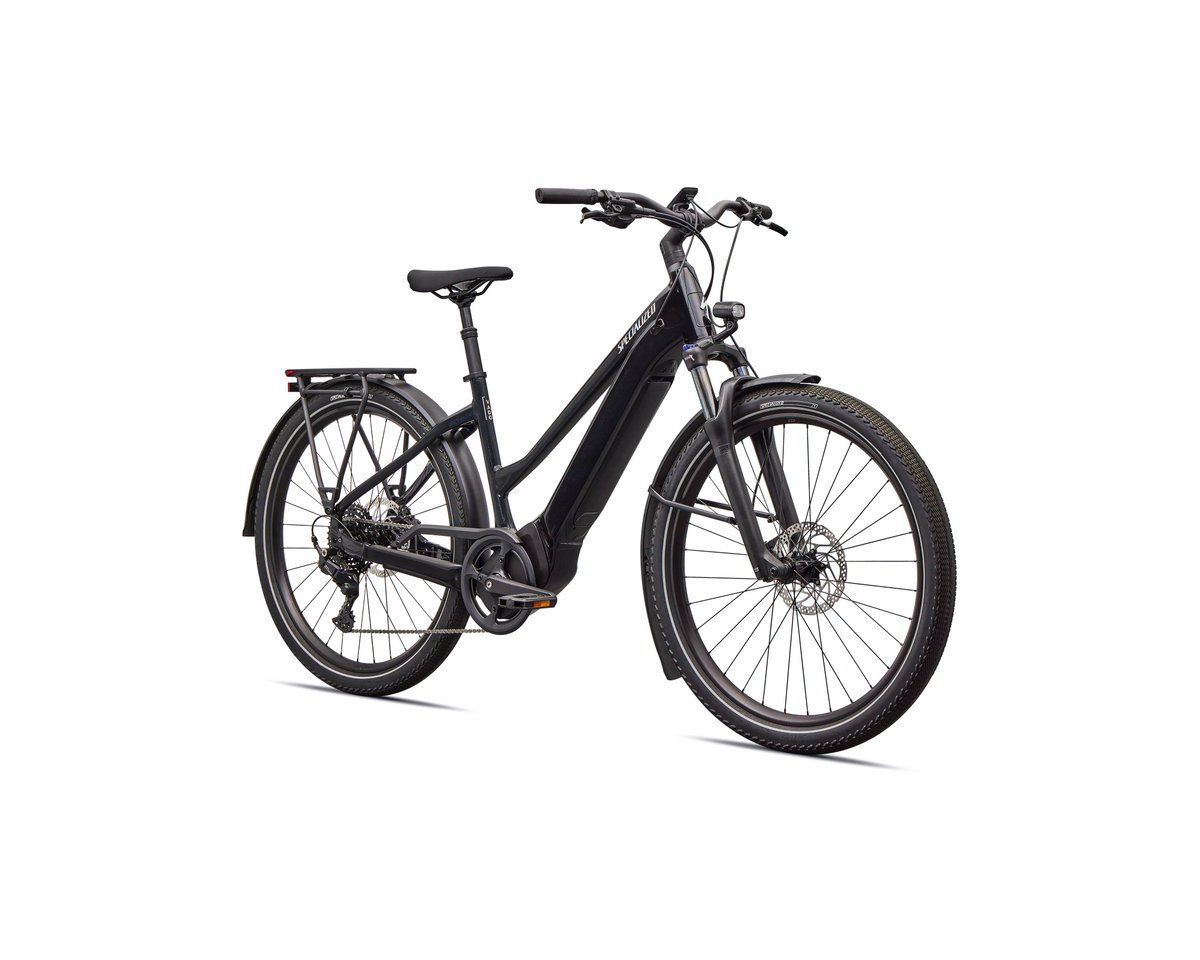 Specialized Turbo Vado 2 4.0 Step-Through 2026 - Gloss Castblack / Satin Silver Reflective – Herstelleransicht 2