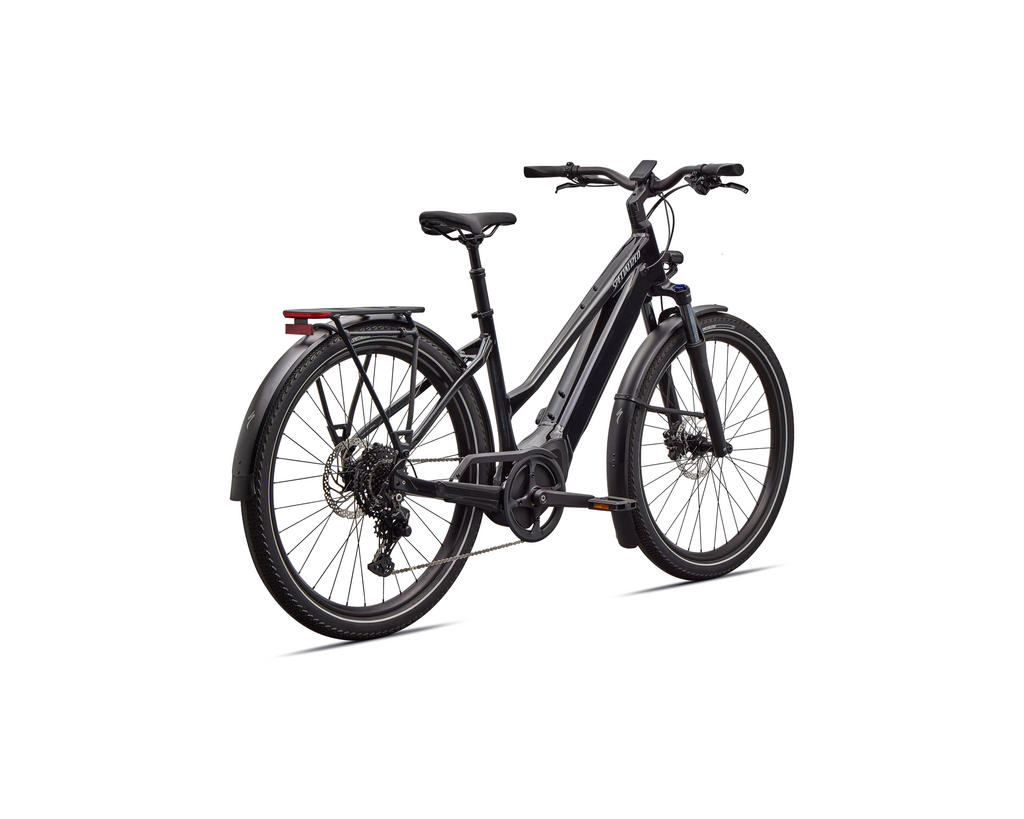 Specialized Turbo Vado 2 4.0 Step-Through 2026 - Gloss Castblack / Satin Silver Reflective – Herstelleransicht 3
