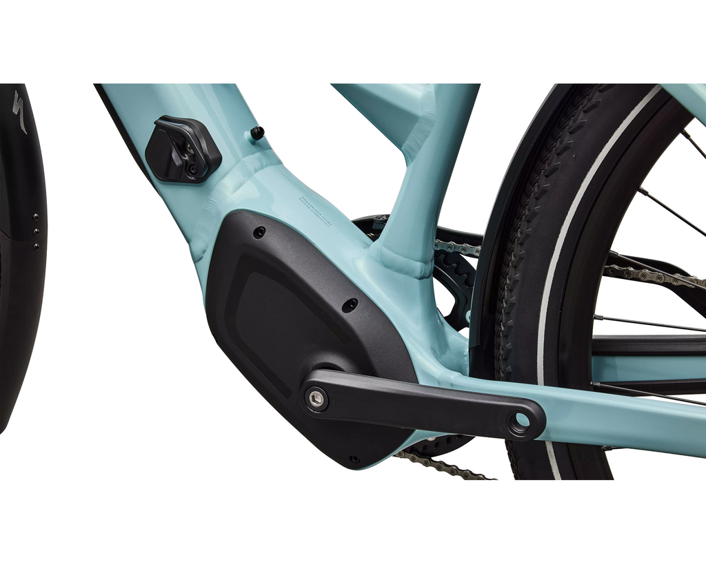 Specialized Turbo Vado 2 4.0 Step-Through 2026 - Gloss Seafoam / 25% Lapis Pearl / Glacial Metallic – Herstelleransicht 7