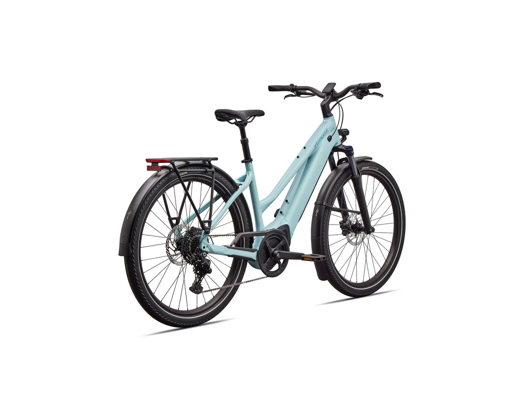 Specialized Turbo Vado 2 4.0 Step-Through 2026 - Gloss Seafoam / 25% Lapis Pearl / Glacial Metallic – Herstelleransicht 3