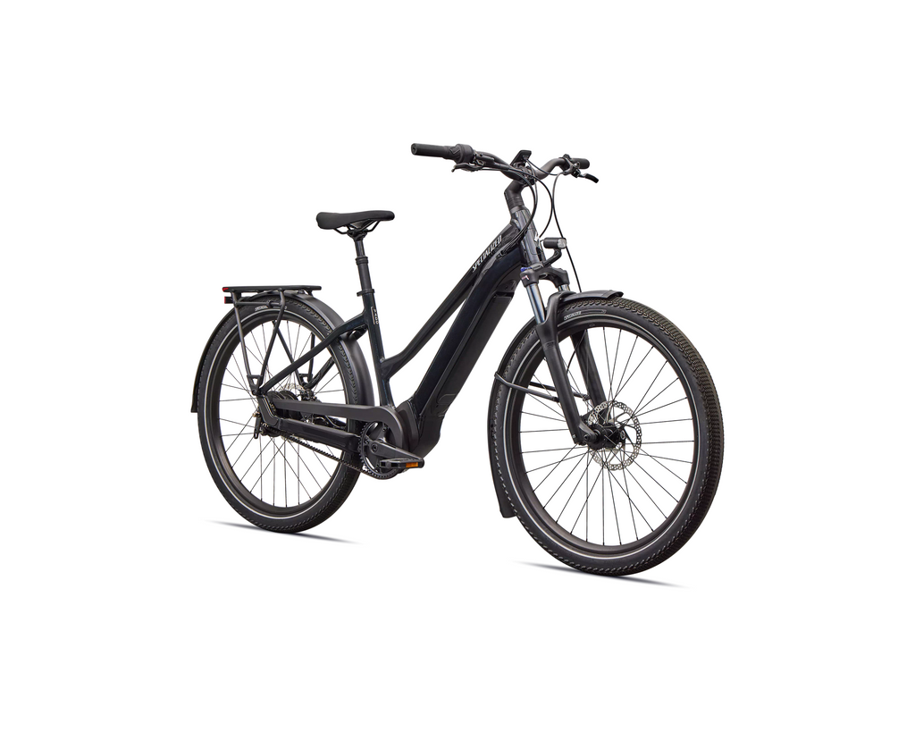 Specialized Turbo Vado 2 4.0 IGH Step-Through 2026 - Gloss Castblack / Satin Silver Reflective – Herstelleransicht 2