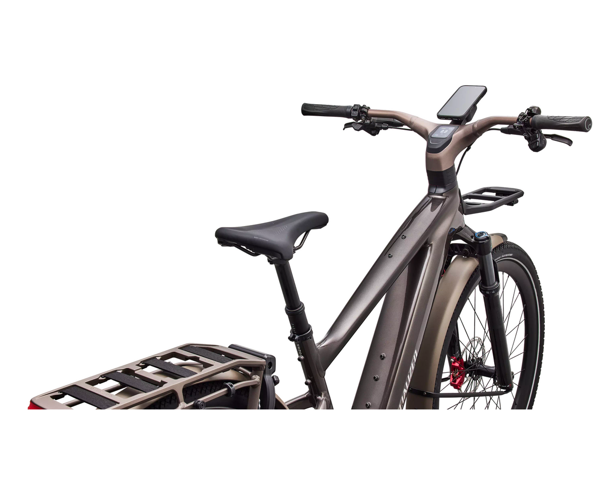 Specialized Turbo Vado 3 6.0 2027 - Gloss Warm Smoke Metallic / Satin Brushed Chrome – Herstelleransicht 4